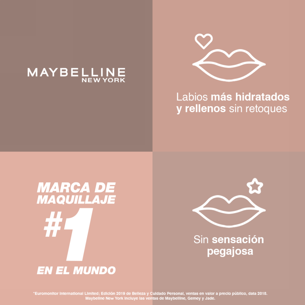 BRILLO LABIAL MAYBELLINE NY LIFTER GLOSS PETAL - 4