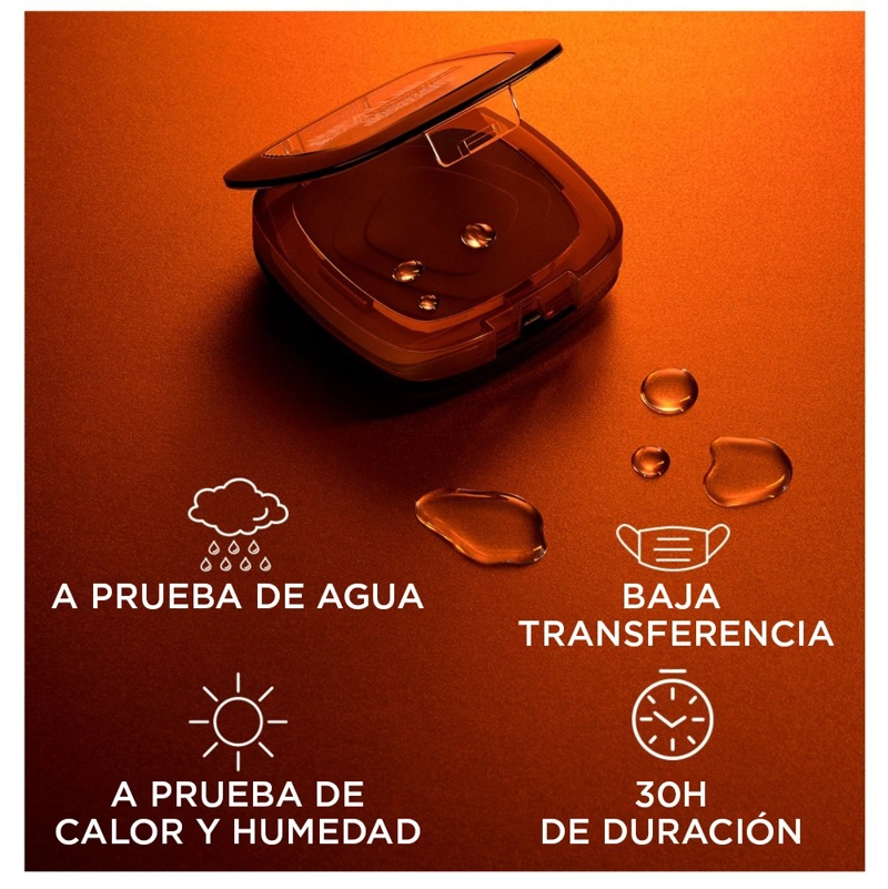 BRONCEADOR DE LARGA DURACIÓN L'OREAL PARIS INFALLIBLE - MATE SUAVE HASTA 24 HORAS TONO TAN - 4