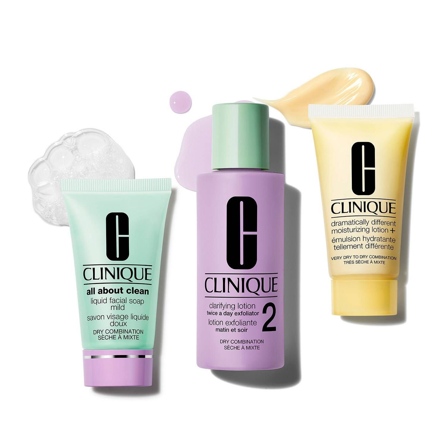 HIDRATACION CLINIQUE INTRO KIT 3 PASOS PIEL MIXTA SECA - 2