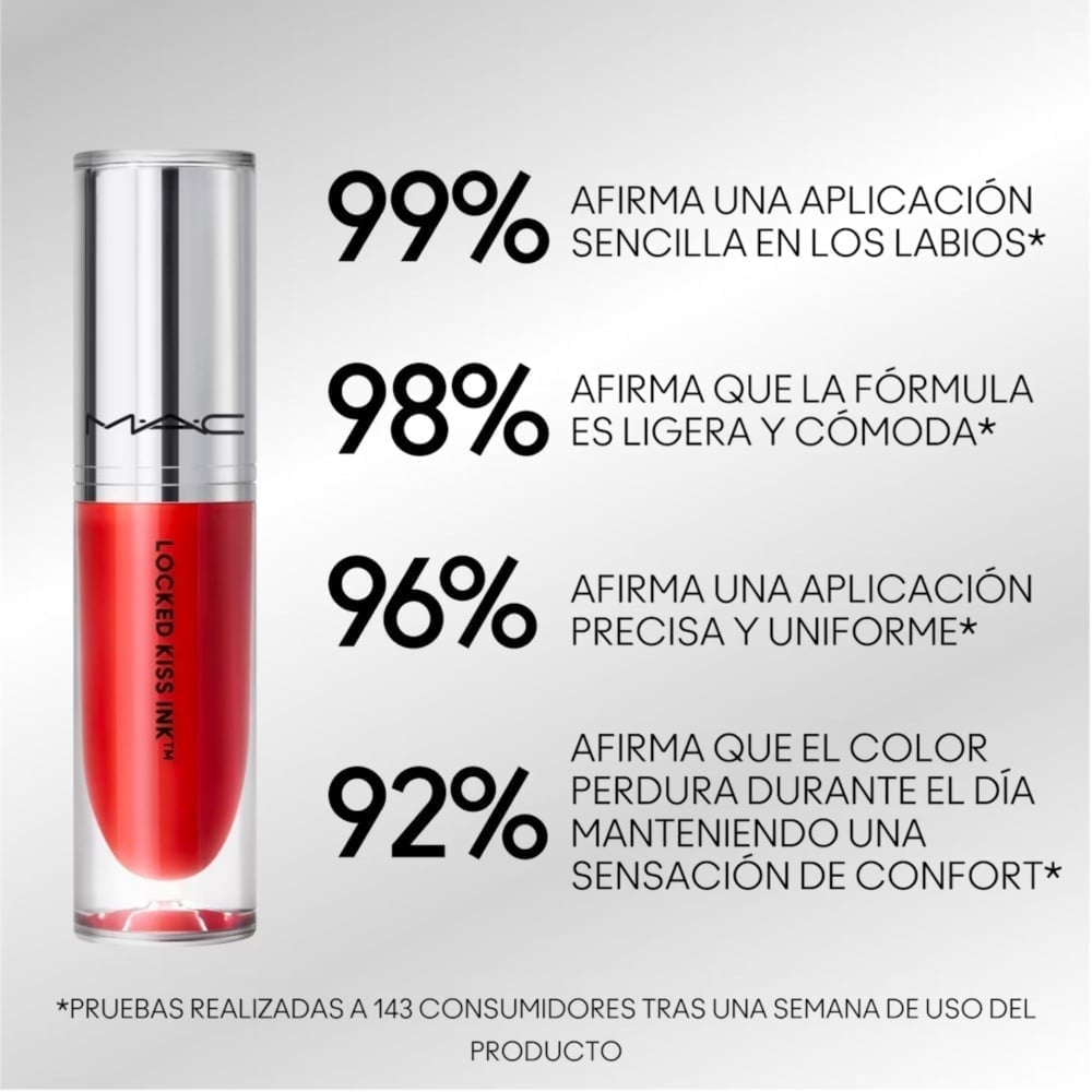 LABIAL MAC LOCKED KISS INK  - BRAZEN - 5