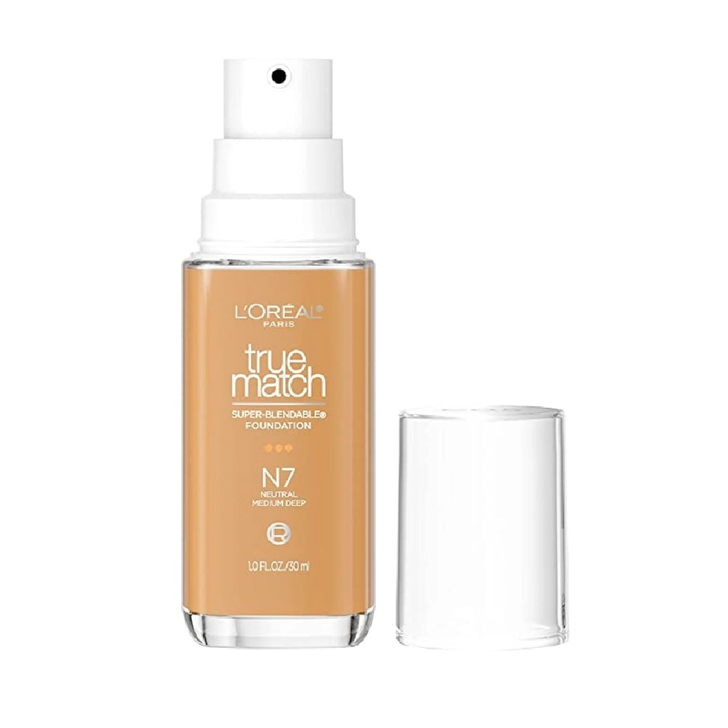 BASE LOREAL PARIS LÍQUIDA MAQUILLAJE TRUE MATCH TONO N7 30 ML - 1