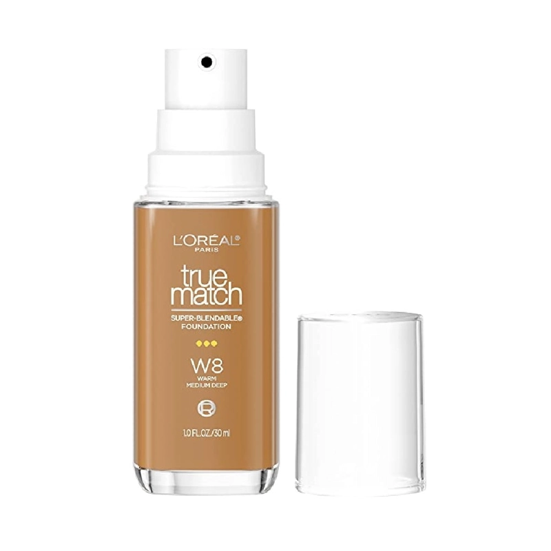 BASE LOREAL PARIS LÍQUIDA MAQUILLAJE TRUE MATCH TONO W8 30 ML - 1