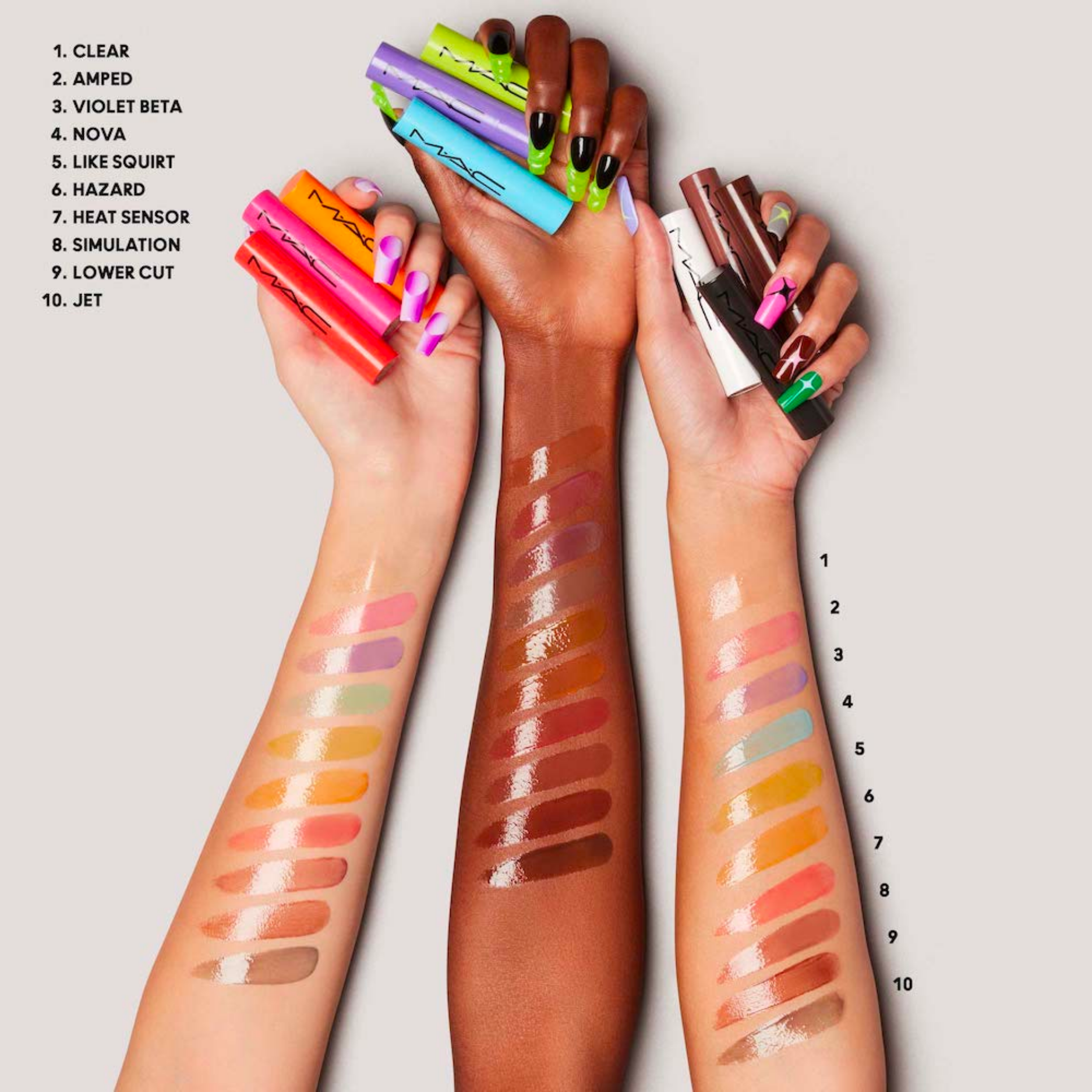 BRILLO LABIAL MAC EN BARRA SQUIRT PLUMPING GLOSS STICK 2.3 G - 3