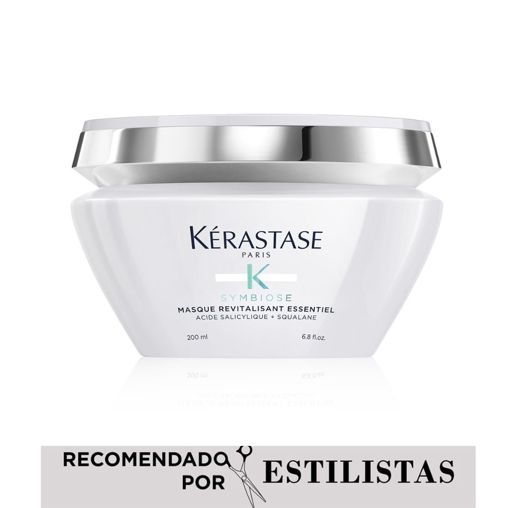 MASCARILLA SYMBIOSE REVITALISANT ESSENTIEL PARA CABELLO DAÑADO PROPENSO A LA CASPA200ML - 1