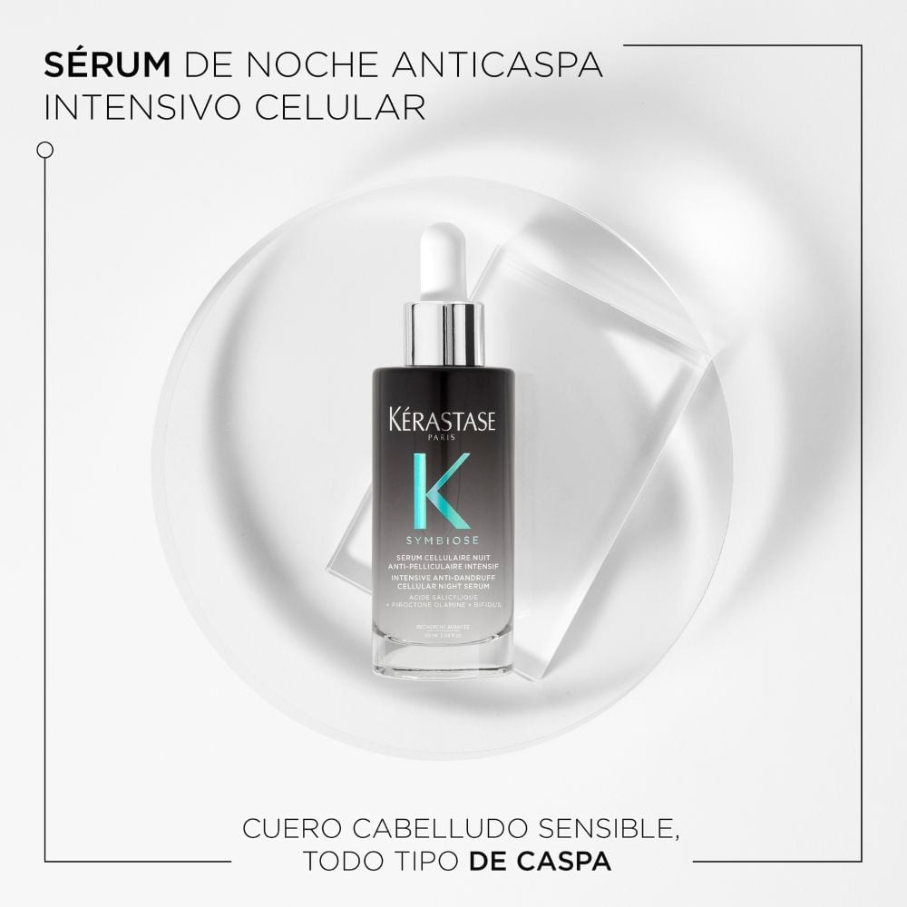 SERUM CELLULAIRE NUIT ANTI-PELLICULAIRE PARA CUERO CABELLUDO SENSIBLE PROPENSO A LA CASPA 90ML - 2
