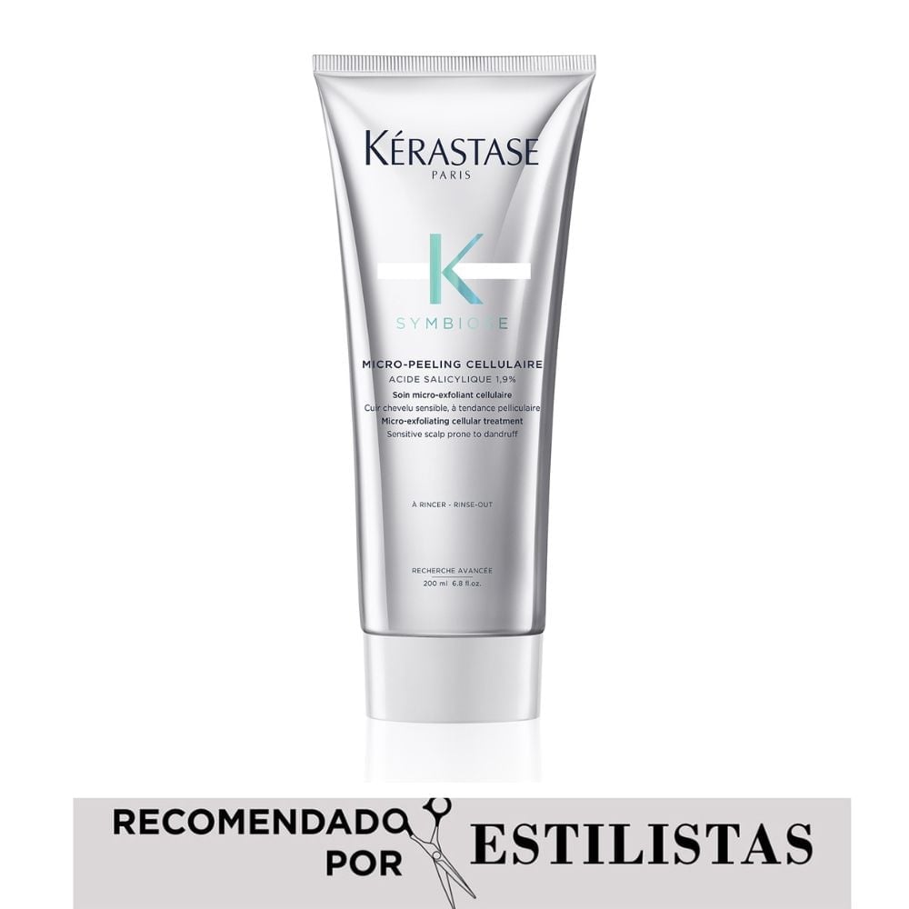 MICROPEELING PARA CUERO CABELLUDO SENSIBLE PROPENSO A LA CASPA SYMBIOSE 200ML - 1