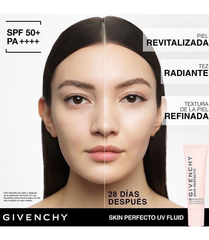 PROTECTOR SOLAR GIVENCHY ANTIEDAD SKIN PERFECTO RADIANCE PERFECTING UV FLUID SPF 50+ PA++++ - 5