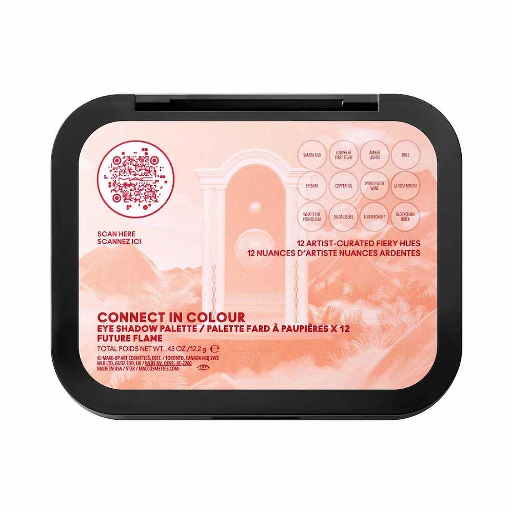 PALETA DE SOMBRAS MAC CONNECT IN COLOUR EYE SHADOW 12.2 G - FUTURE FLAME - 3