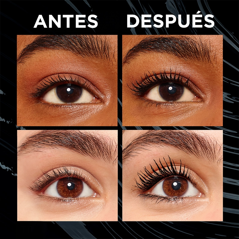 MÁSCARA DE PESTAÑAS LOREAL PARIS TELESCOPIC LIFT LAVABLE - 4