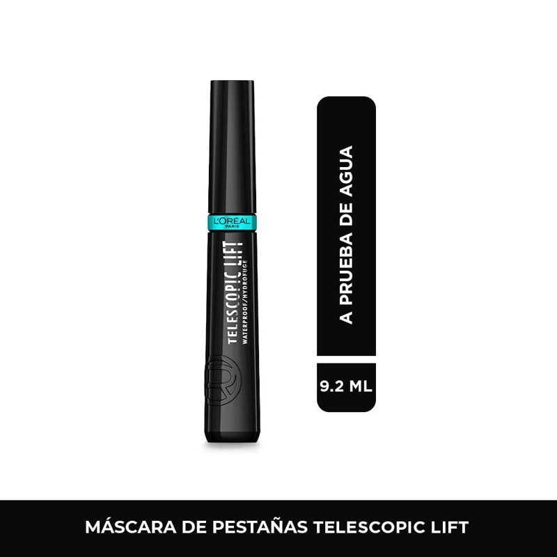 MÁSCARA DE PESTAÑAS LOREAL PARIS TELESCOPIC LIFT - 1