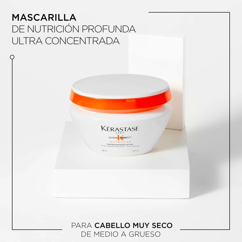 MASCARILLA MASQUINTENSE DE NUTRICIÓN PROFUNDA CON NUTRIENTES ESENCIALES 200ML - 2