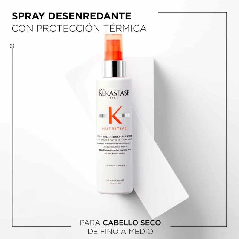 NUTRITIVE LOTION THERMIQUE SUBLIMATRICE PARA CABELLO SECO 150ML - 2