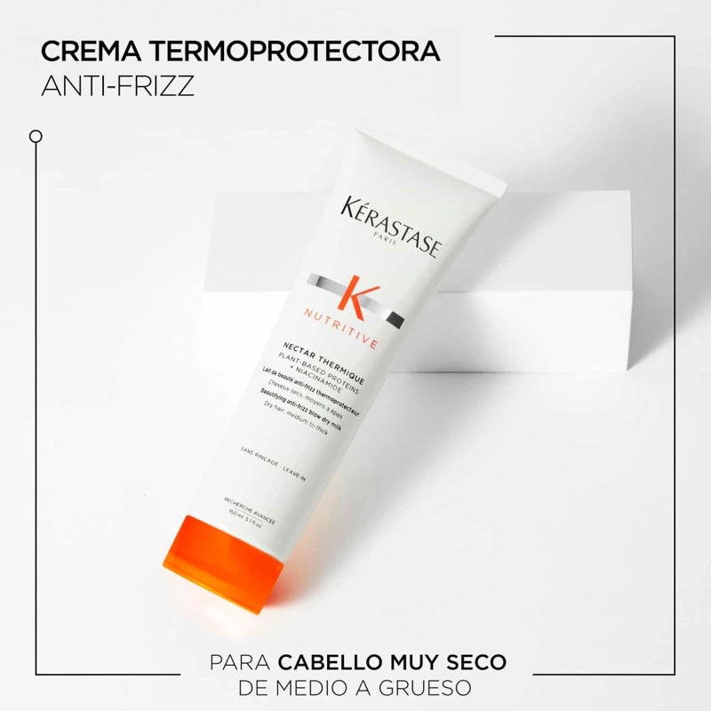 NECTAR THERMIQUE PROTECTOR TÉRMICO DE SECADO NUTRITIVO PARA CABELLO SECO 150ML - 2