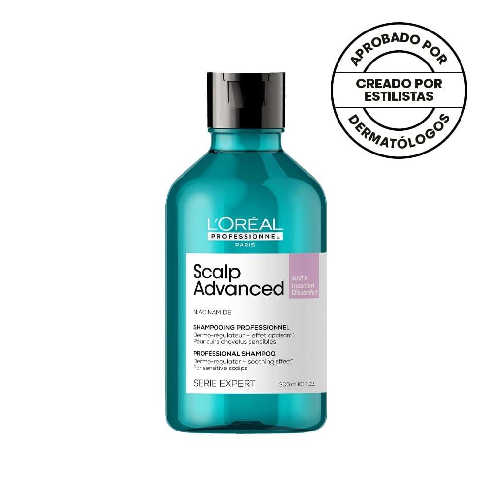 SHAMPOO EN GEL PARA CUERO CABELLUDO SENSIBLE SCALP ADVANCED ANTI-DISCOMFORT 300 ML - 1