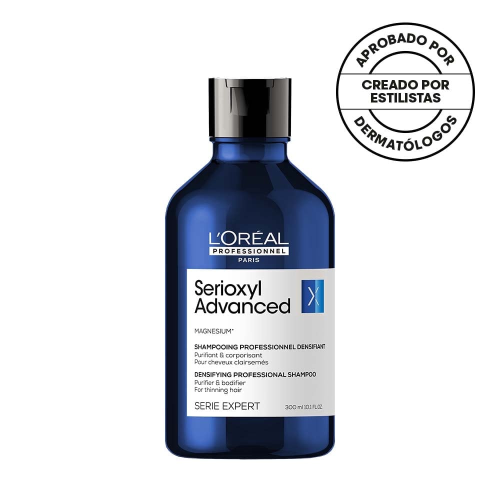 SHAMPOO QUE PURIFICA SUAVEMENTE Y AYUDA A DAR LA SENSACIÓN DE DENSIDAD RENOVADA SERIOXYL DENSITY 300 ML - 1