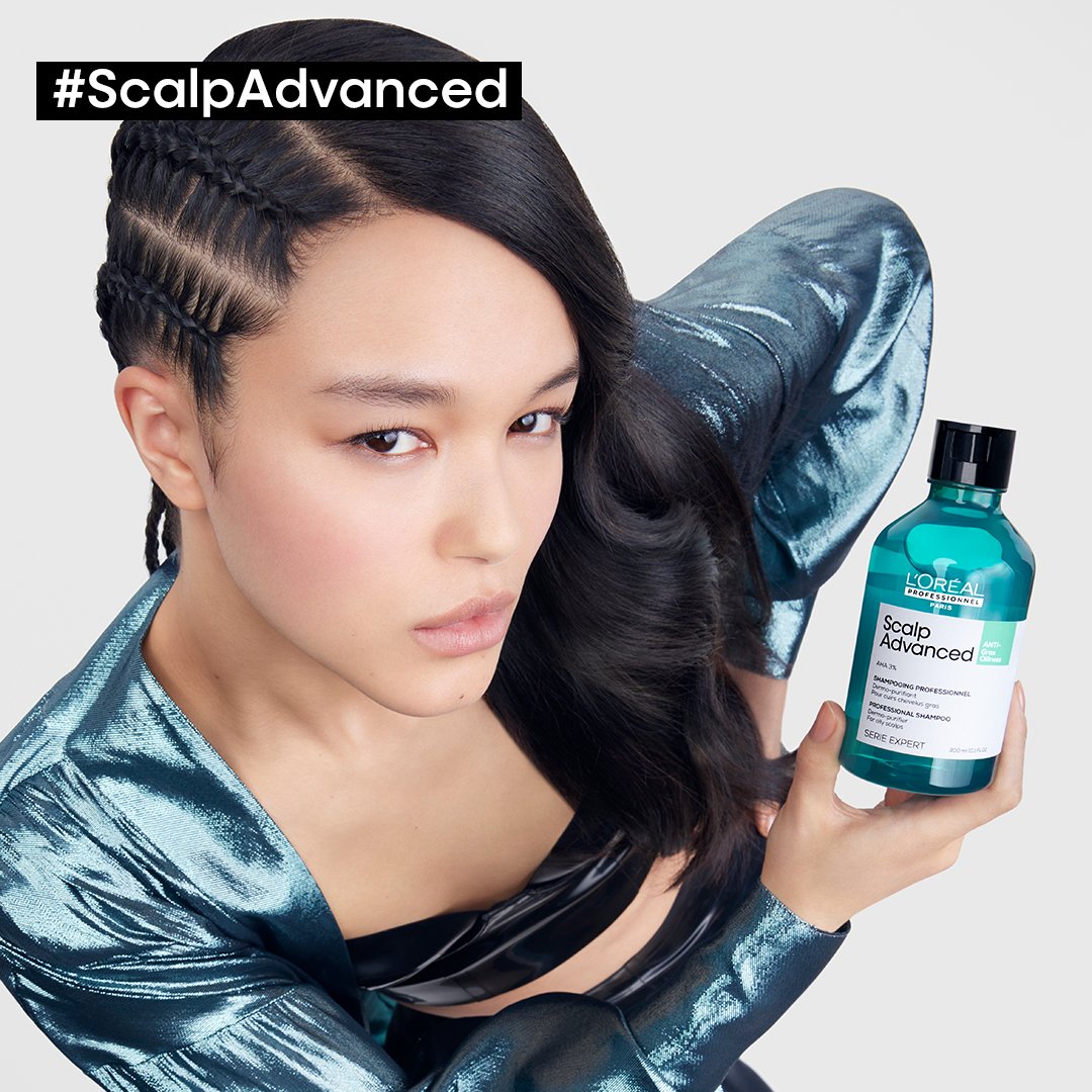 SHAMPOO EN GEL QUE PURIFICA EL CUERO CABELLUDO Y LA FIBRA DE RESIDUOS, SUDOR Y GRASA PARA UNA SENSACIÓN MÁS FRESCA Y LIMPIA SCALP ADVANCED ANTI-OILINESS 300 ML - 9
