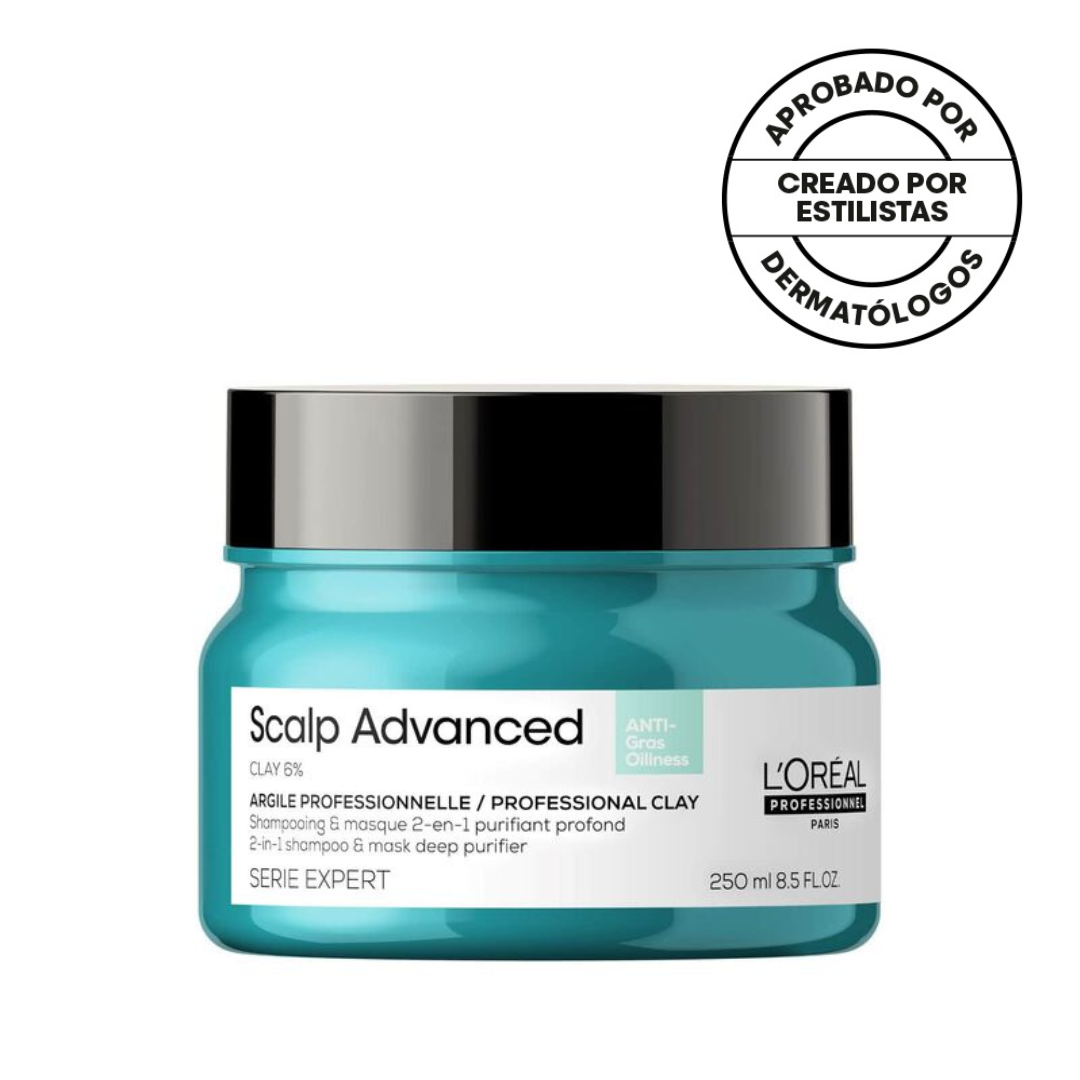 ARCILLA MULTIUSOS SCALP ADVANCED ANTI-OILINESS 2-IN-1 - 1