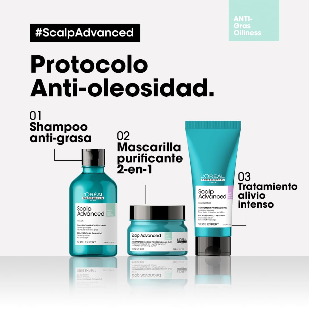 ARCILLA MULTIUSOS SCALP ADVANCED ANTI-OILINESS 2-IN-1 - 9