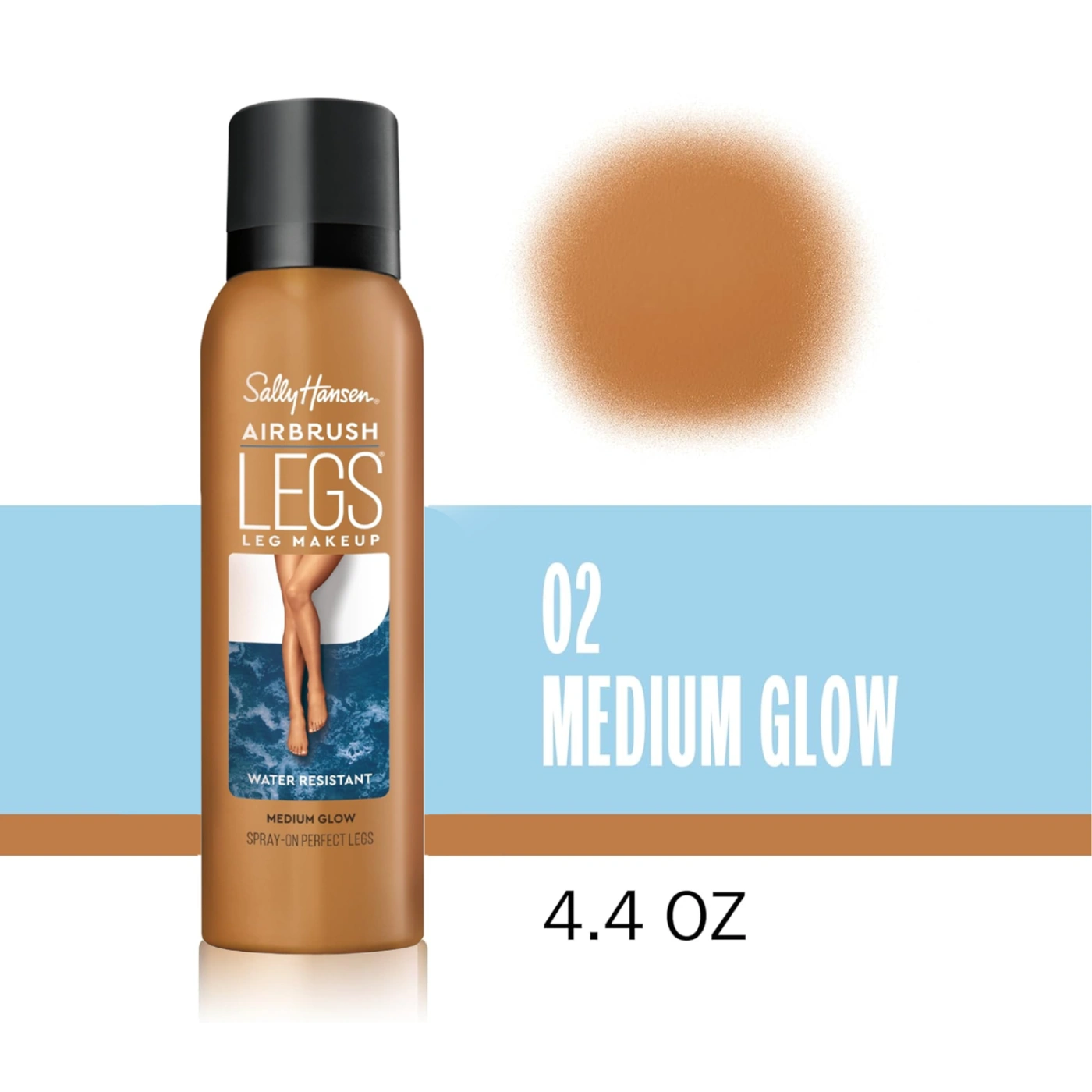 MAQUILLAJE PARA PIERNAS SALLY HANSEN AIRBRUSH LEGS MEDIUM GLOW - 2