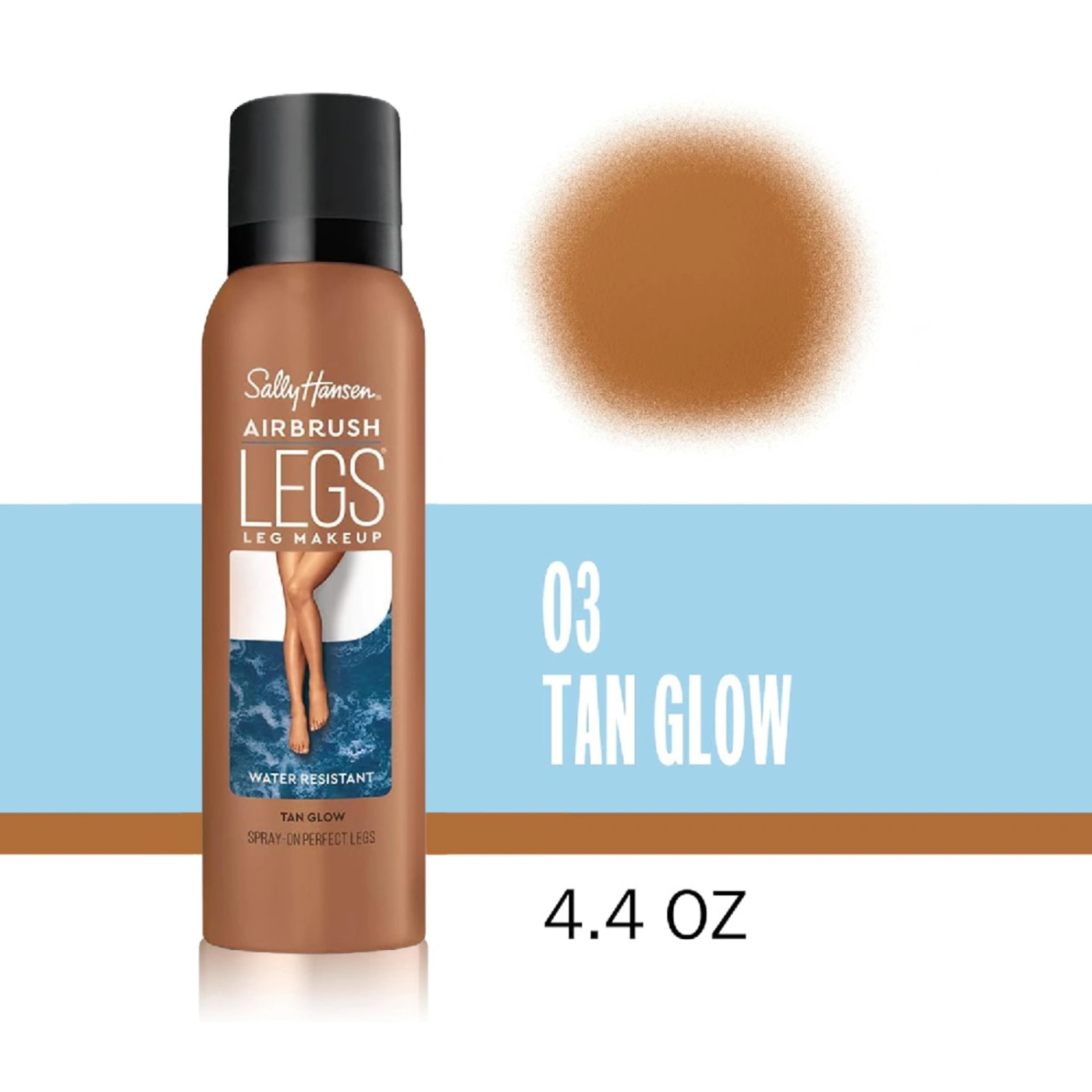 MAQUILLAJE PARA PIERNAS SALLY HANSEN AIRBRUSH LEGS TAN GLOW - 2