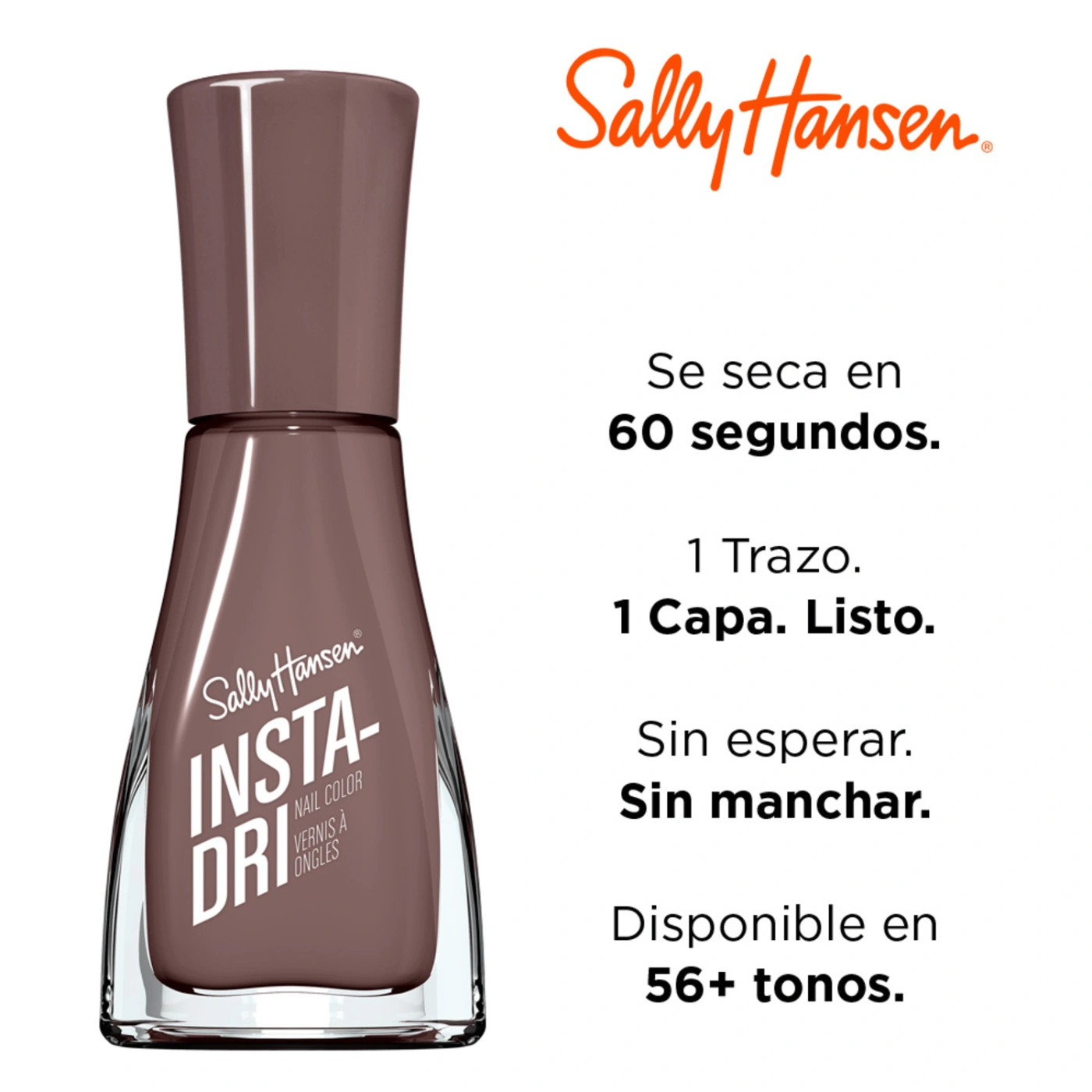 ESMALTE SALLY HANSEN 99350128212 9.17 ML INSTADRI SLICK SLATE - 5