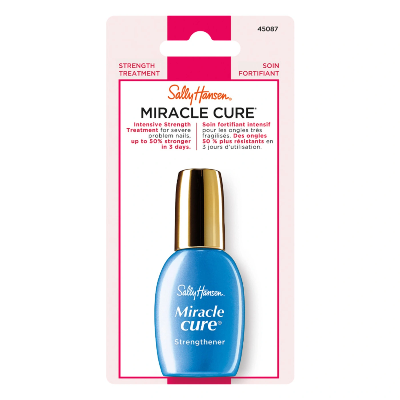 ESMALTE SALLY HANSEN 99350051438 13.3 ML TRATAMIENTO FORTALECEDOR PARA UÑAS MIRACLE CURE - 2