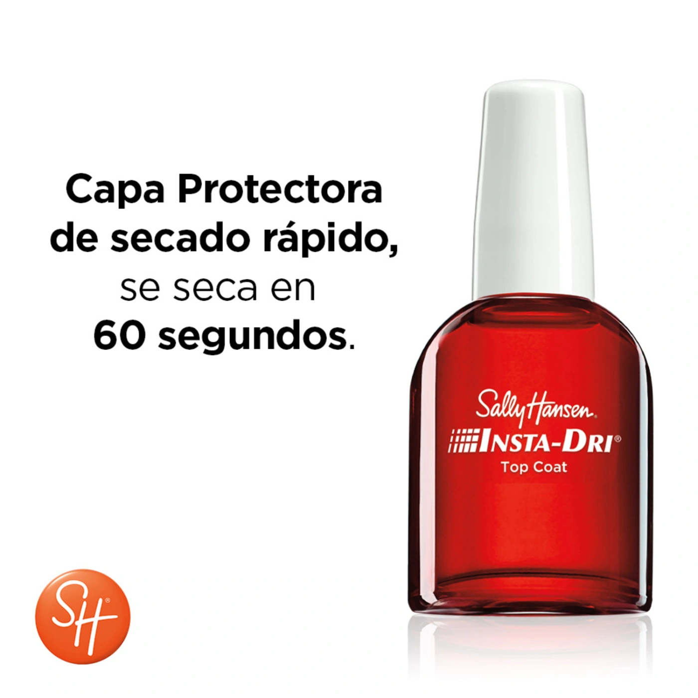 ESMALTE SALLY HANSEN 99350051412 13.3 ML TOP COAT SECADO RÁPIDO INSTA-DRI - 4