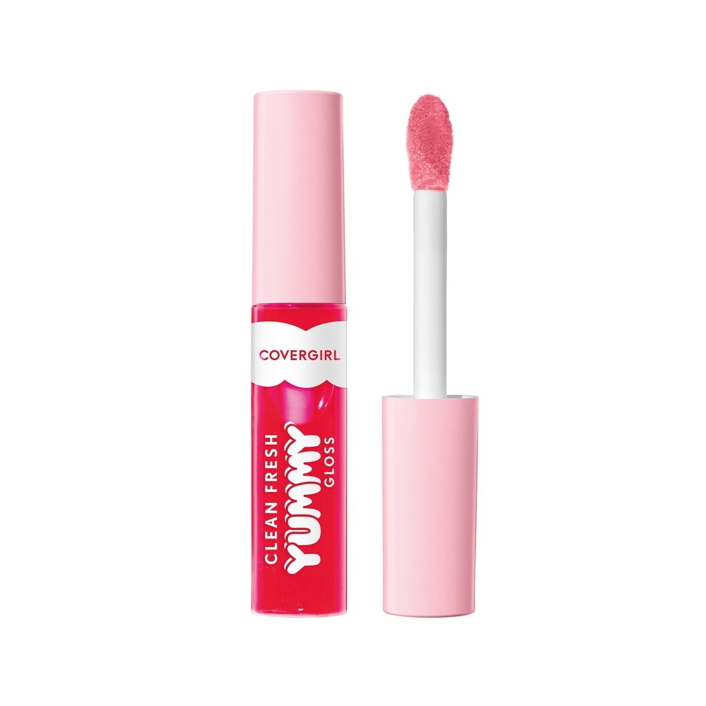 BRILLO LABIAL COVERGIRL GLOSS CLEAN FRESH YUMMY MY STRAWBOOTY 10ML - 1