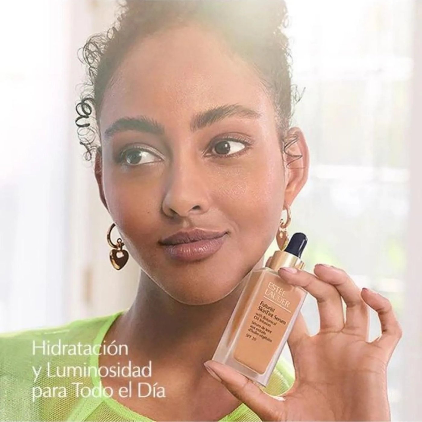 BASE ESTEE LAUDER FUTURIST SERUM SKIN TINT TONO 5W1 BRONZE 30ML - 4