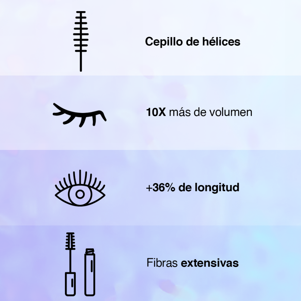 MÁSCARA DE PESTAÑAS MAYBELLINE NY FALSIES SURREAL WTP VERY BLACK - 5