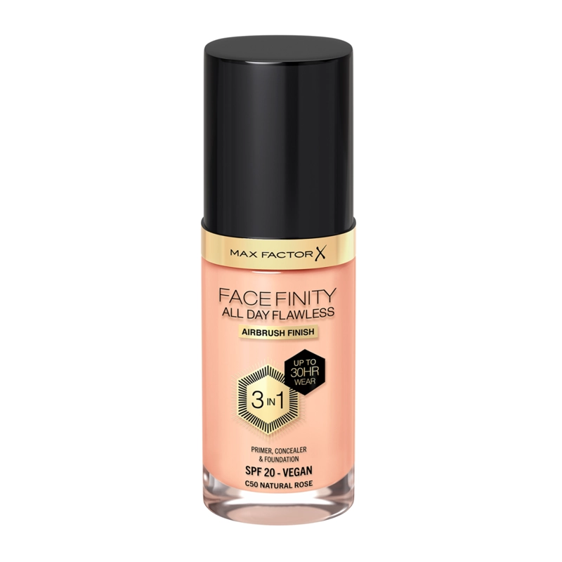 BASE MAX FACTOR FACEFINITY NATURAL ROSE SPF20 - 2
