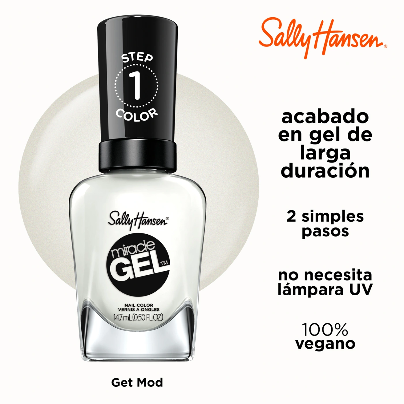 ESMALTE SALLY HANSEN 99350170101 14.7 ML MIRACLE GEL GET MOD - 4