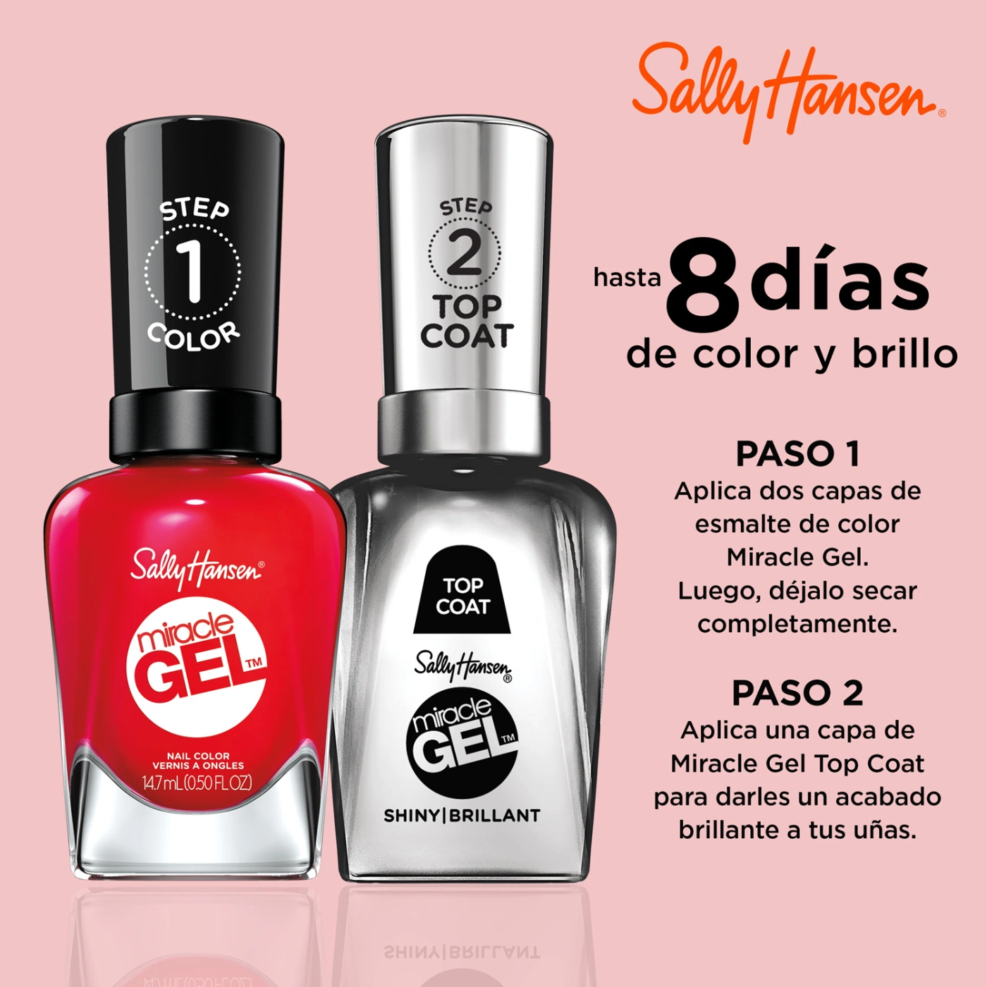 ESMALTE SALLY HANSEN 99350170067 14.7 ML MIRACLE GEL RED EYE - 5