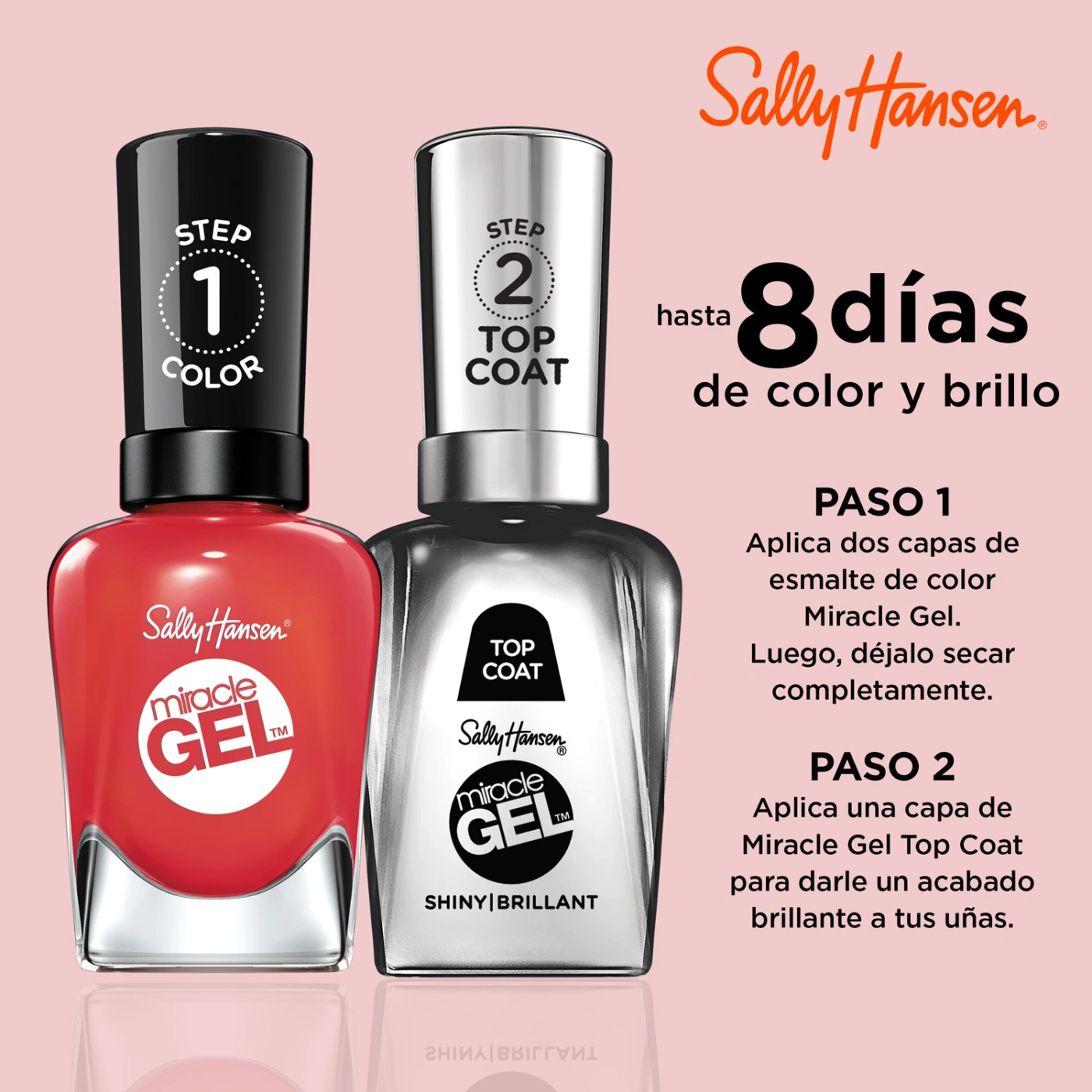 ESMALTE SALLY HANSEN 99350170011 14.7 ML MIRACLE GEL APOLLO YOU ANYWHERE - 5
