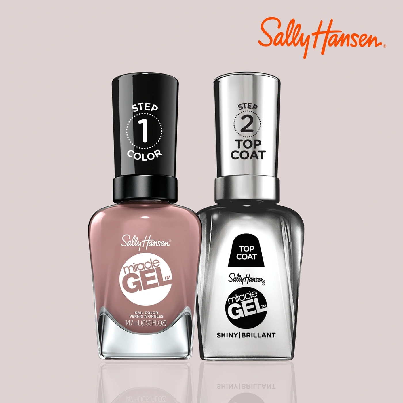 ESMALTE SALLY HANSEN 99350170073 14.7 ML MIRACLE GEL LOVE ME LILAC - 6