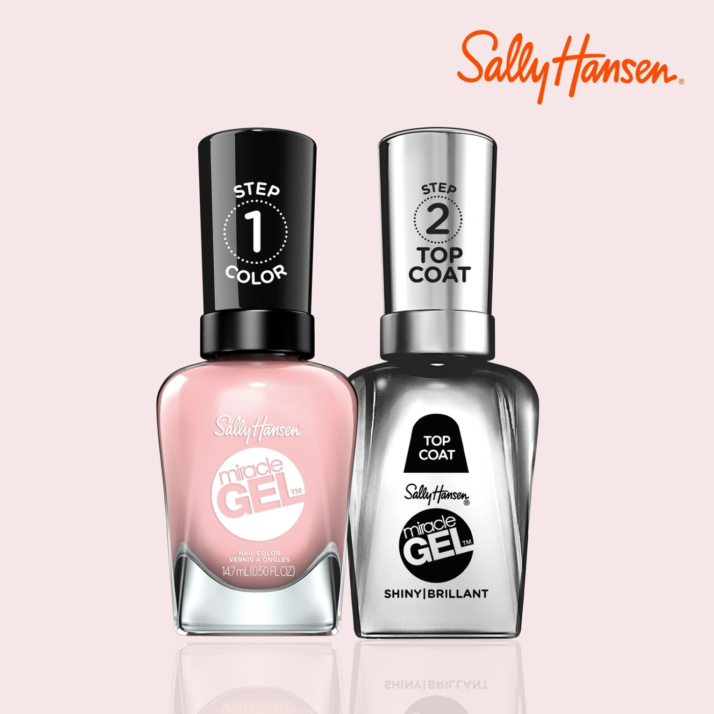 ESMALTE SALLY HANSEN 99350169989 14.7 ML MIRACLE GEL REGAL ROSE - 6