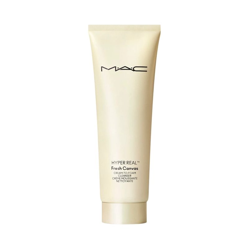LIMPIADOR FACIAL MAC HYPER REAL FRESH CANVAS CREAM-TO-FOAM CLEANSER 125 ML - 1