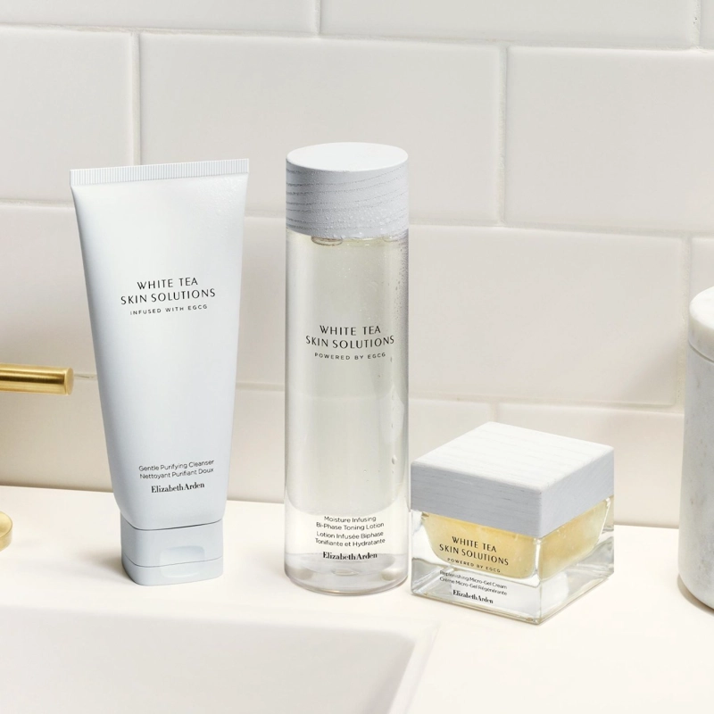 TRATAMIENTO FACIAL ELIZABETH ARDEN WHITE TEA SKIN SOLUTION TONICO 200 ML - 3