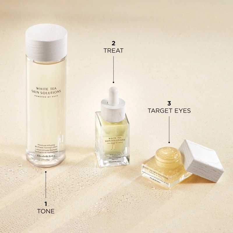 TRATAMIENTO FACIAL ELIZABETH ARDEN WHITE TEA SKIN SOLUTION TONICO 200 ML - 4