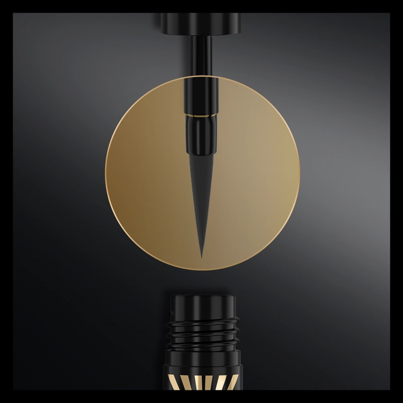 DELINEADOR MAX FACTOR MASTERPIECE MATTE LIQUID BLACK - 4