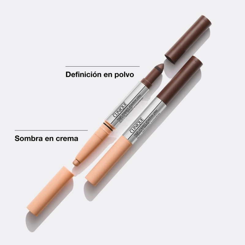 SOMBRAS DE OJOS CLINIQUE DUALES HIGH IMPACT DUAL - TONO DOUBLE LATTE 4 ML - 5