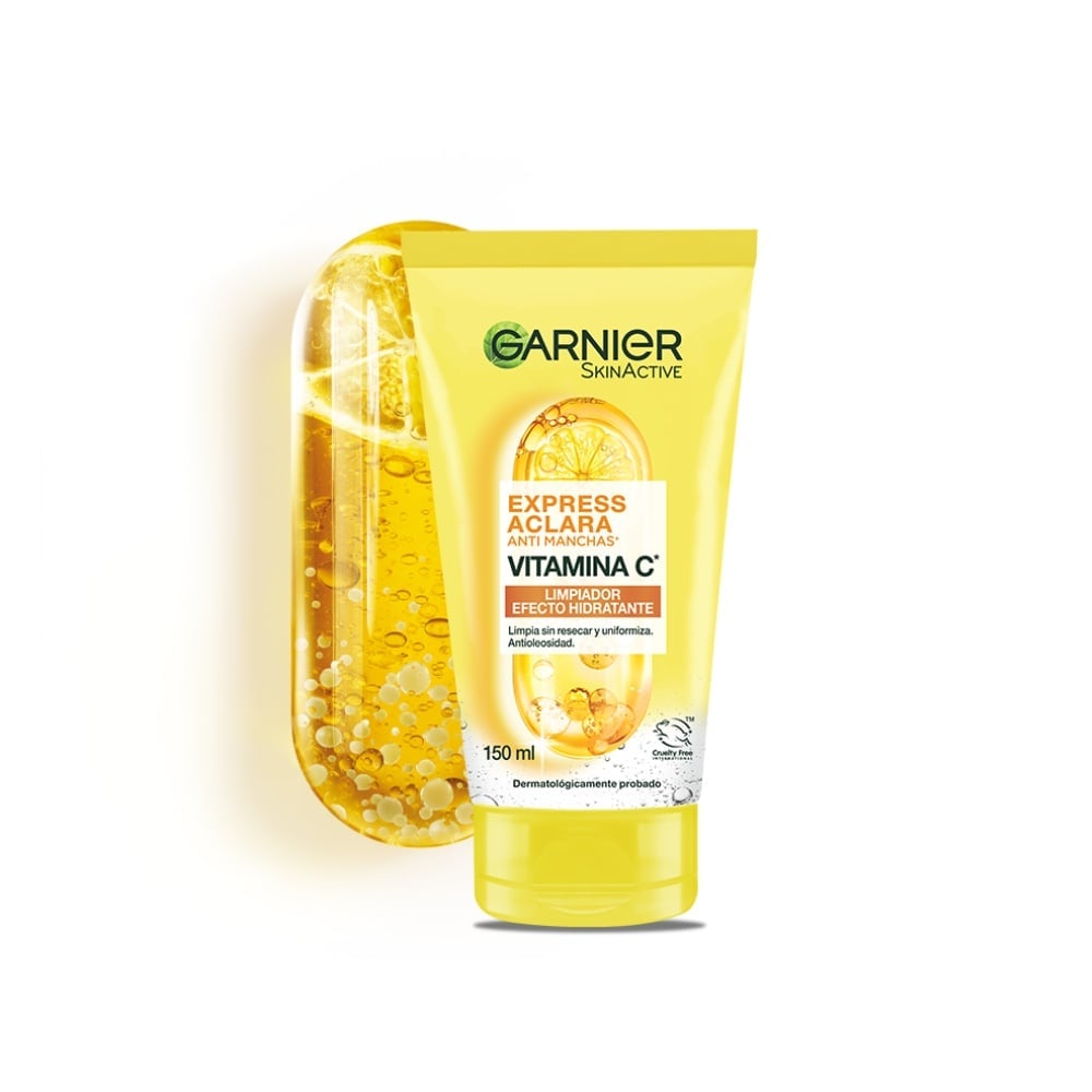 GEL FACIAL GARNIER EXPRESS ACLARA MATIFICANTE 150ML - 2