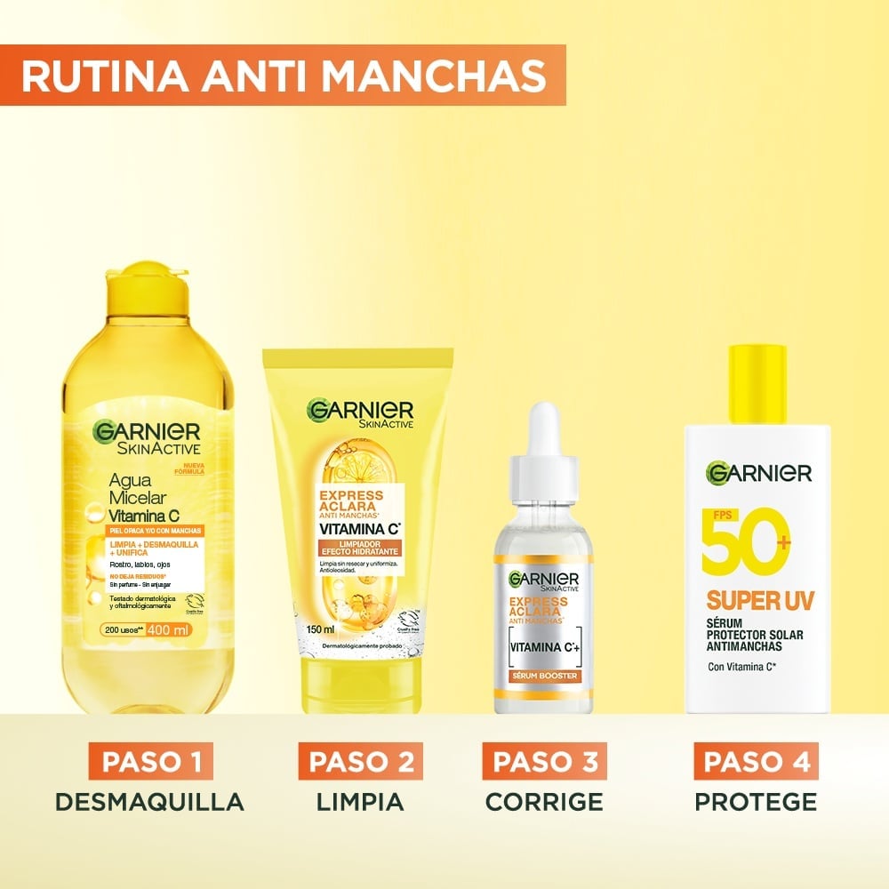 GEL FACIAL GARNIER EXPRESS ACLARA MATIFICANTE 150ML - 8