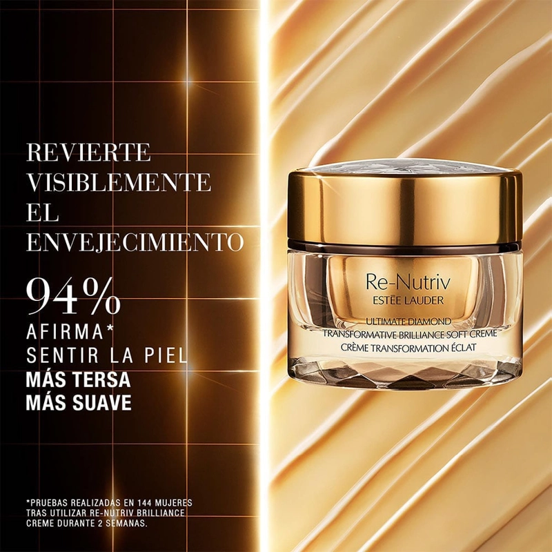 CREMA FACIAL ESTEE LAUDER HIDRATANTE RE-NUTRIV ULTIMATE DIAMOND BRILLANCE CREME REFILL - 6