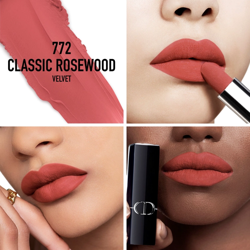 DIOR LABIAL ROUGE DIOR VELVET 772 - 2