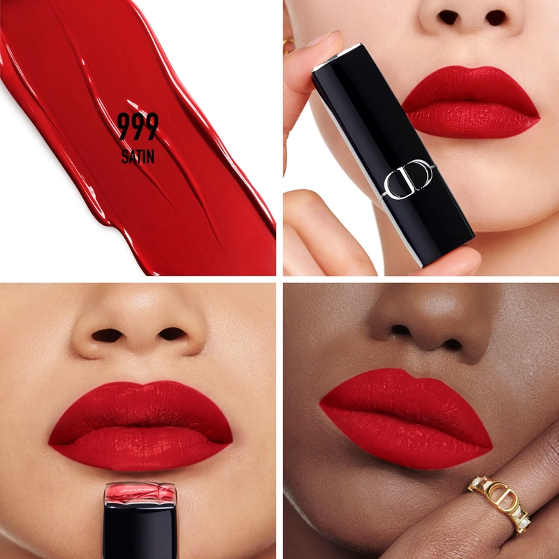 DIOR LABIAL ROUGE DIOR SATIN 999 - 2
