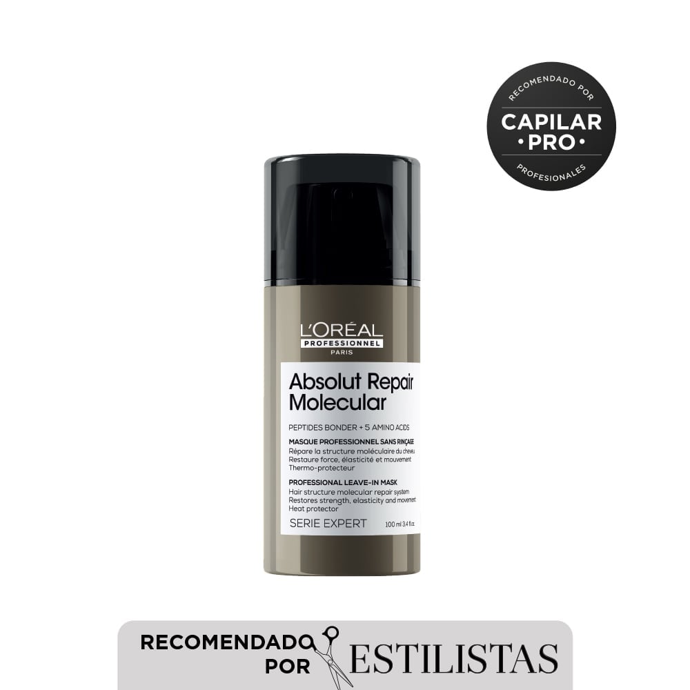 TERMOPROTECTOR LOREAL PROFESSIONNEL ABSOLUT REPAIR MOLECULAR REPARACIÓN MOLECULAR 100 ML - 1