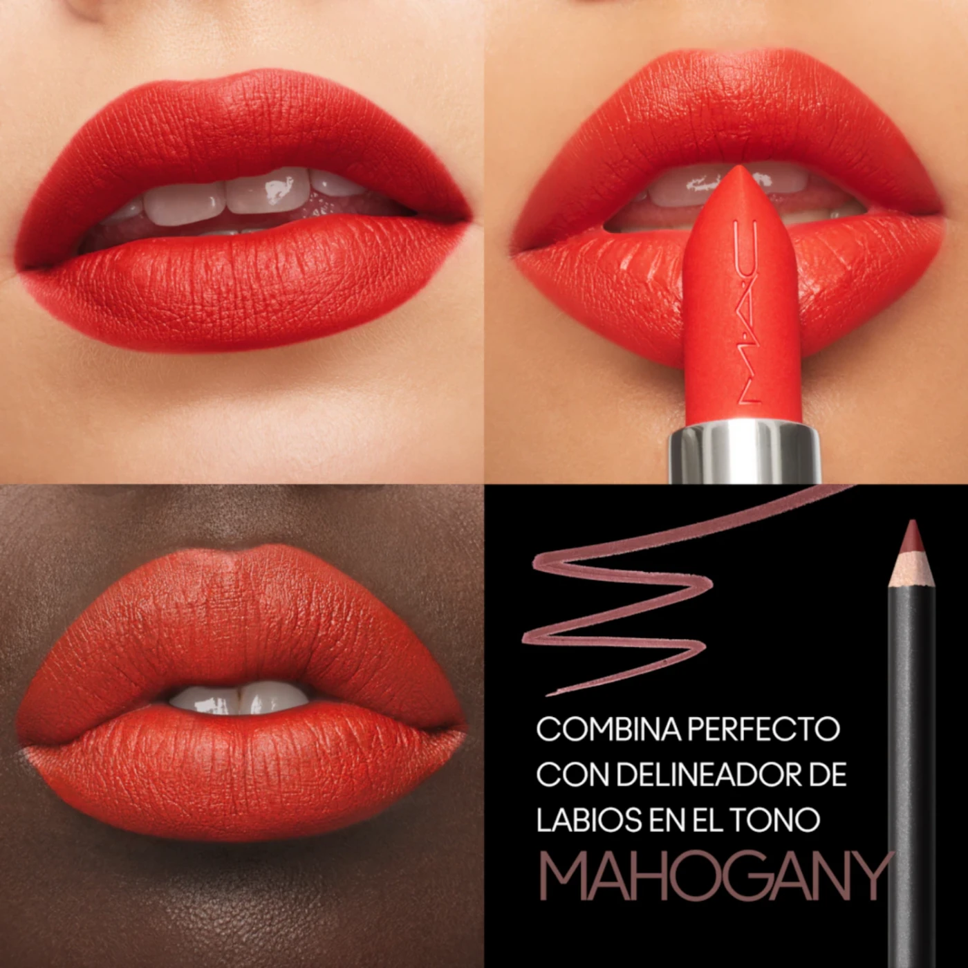 LABIAL MACXIMAL SILKY MATTE TONO LADY DANGER - 3