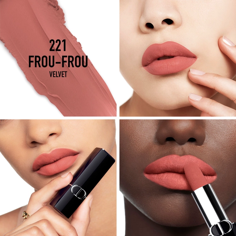 DIOR LABIAL ROUGE DIOR VELVET 221 - 2