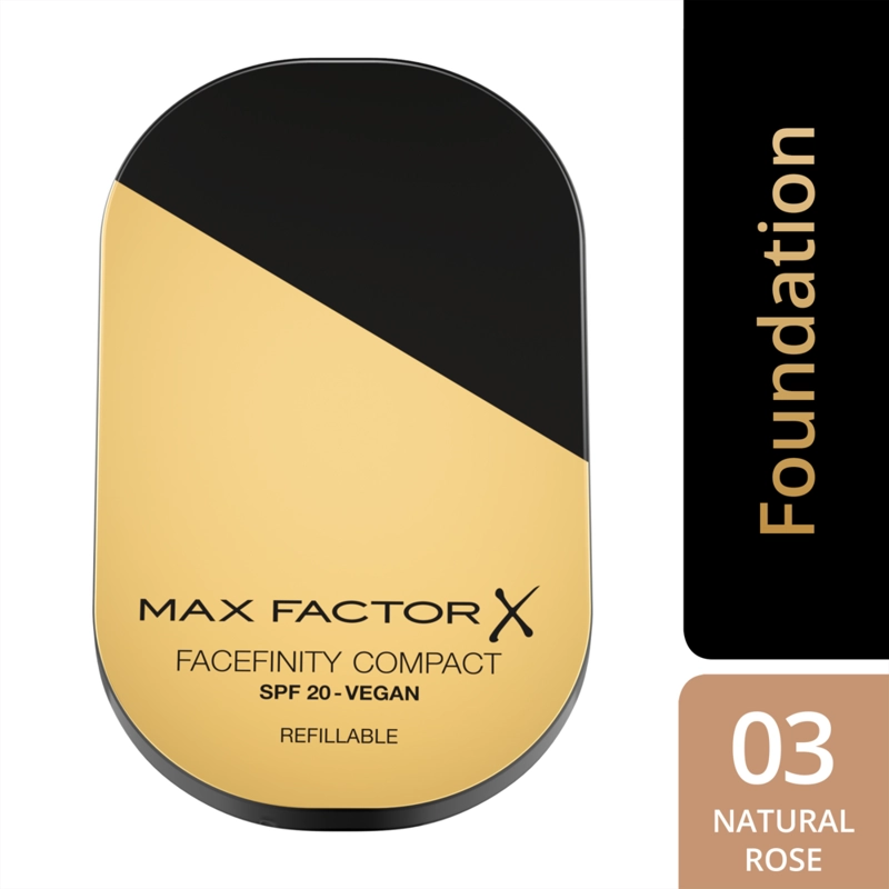 POLVOS COMPACTOS MAX FACTOR FACEFINITY VEGANO NATURAL - 1